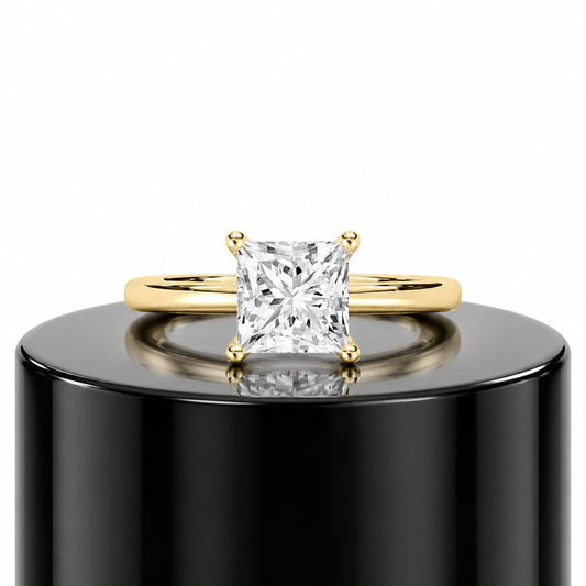 2ct Princess Solitaire Ring