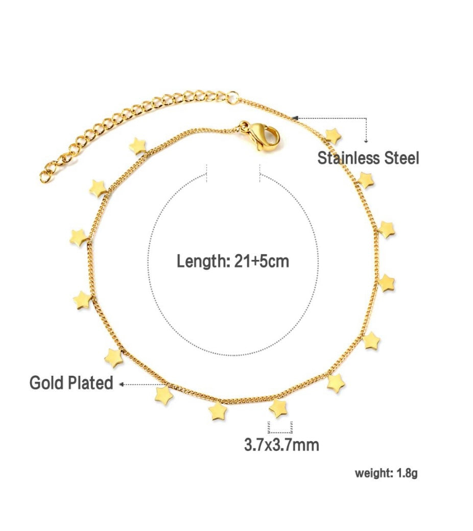 Star Anklet