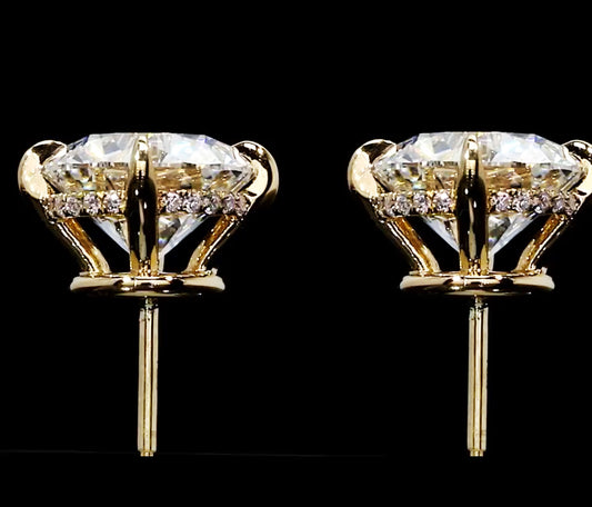 Diamond Studs + Cluster