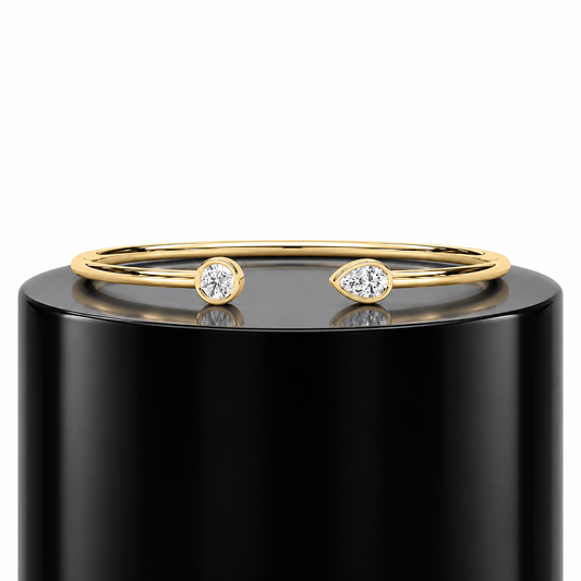 Duo Diamond Bangle