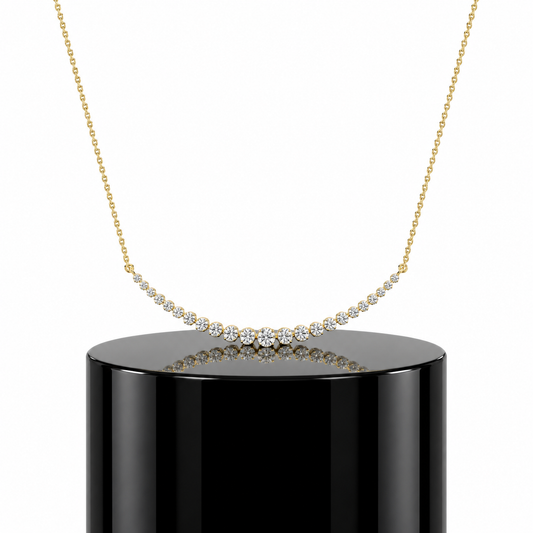 Diamond Curve Pendant
