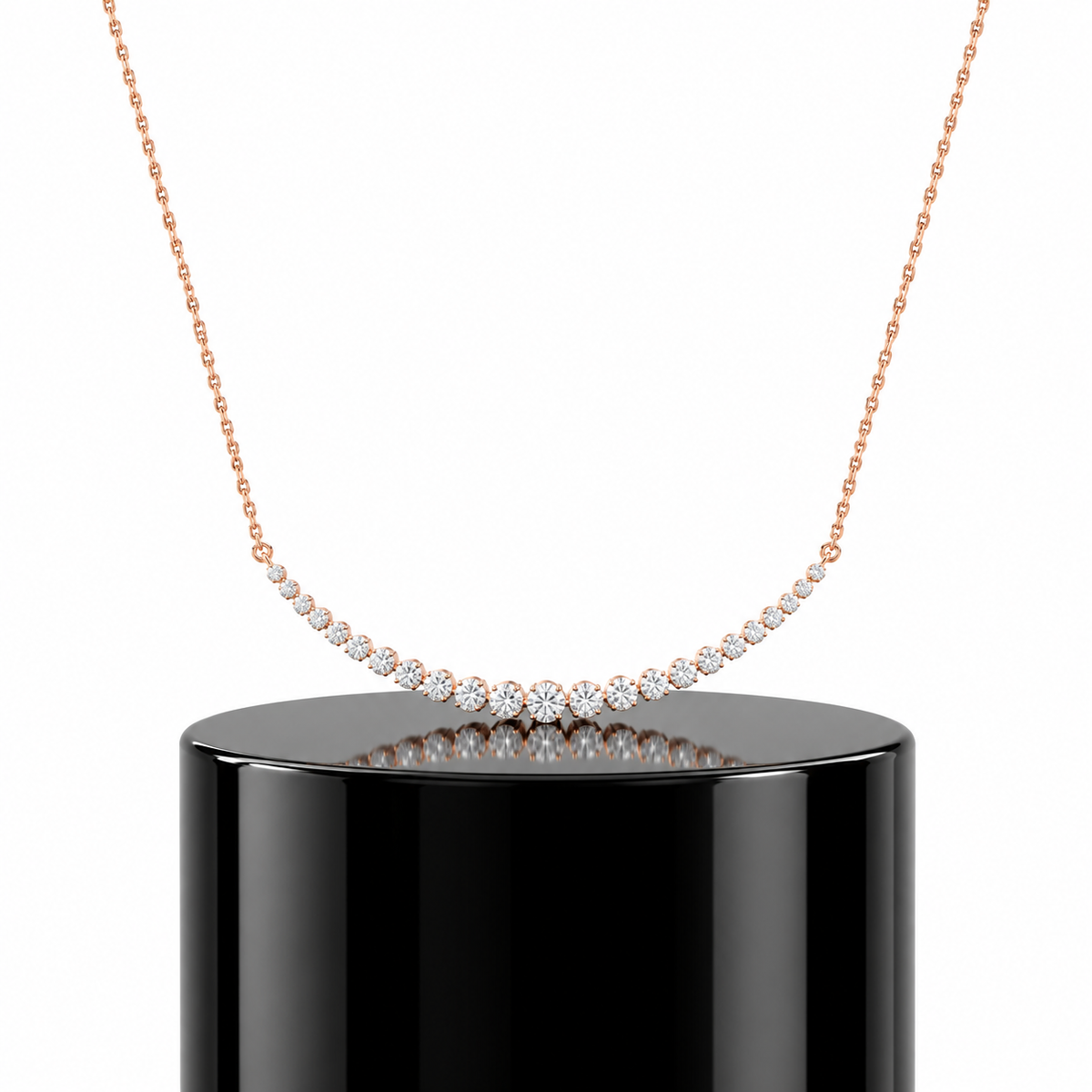 Diamond Curve Pendant
