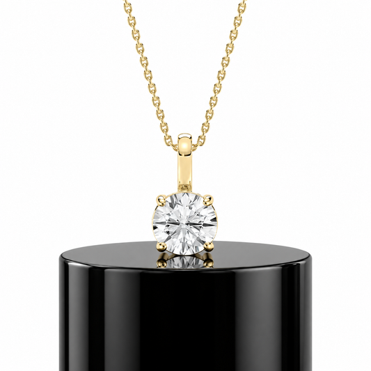Solitaire Diamond Pendant