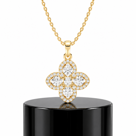 Magnolia Diamond Pendant