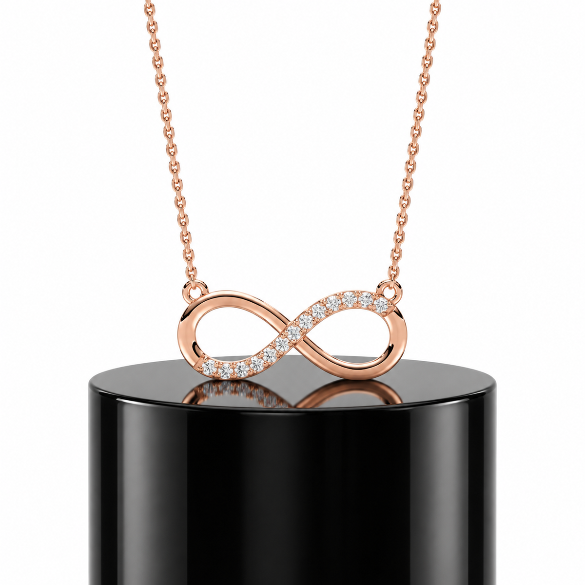 Infinity Diamond Pendant