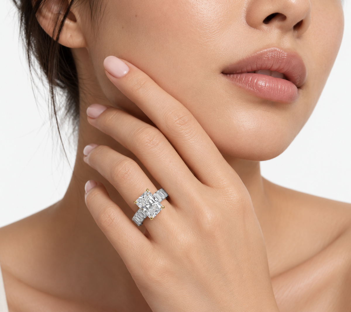 Radiant Luxury Diamond Ring
