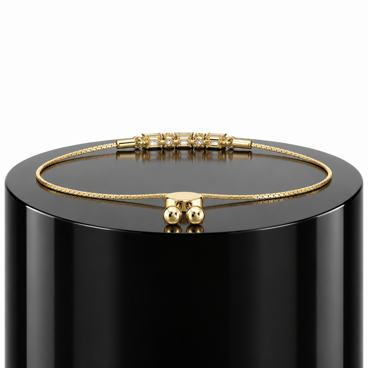 Emerald Accent Bracelet