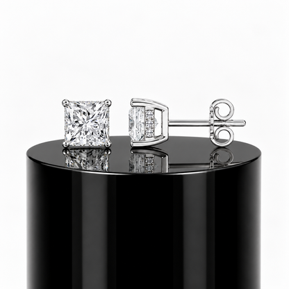 Princess Hidden Halo Studs