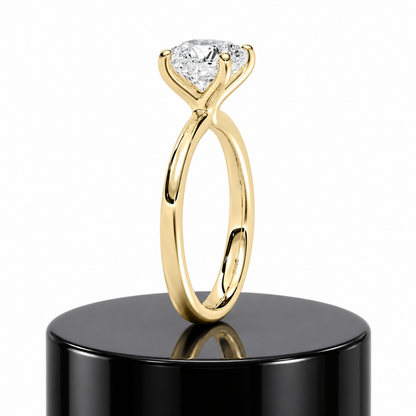 2ct Cushion Solitaire Ring