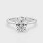 KATE 2.0 – 4 CLAW 2CT OVAL SOLITAIRE F COLOUR VVS2
