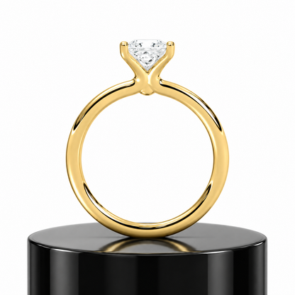 Princess Solitaire Ring