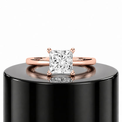 2ct Princess Solitaire Ring