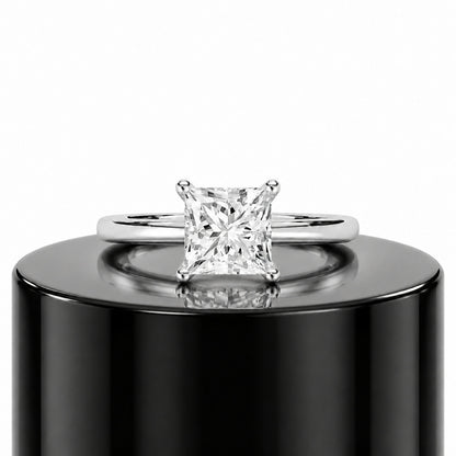 2ct Princess Solitaire Ring