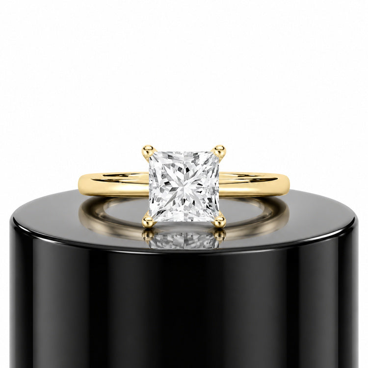 2ct Princess Solitaire Ring