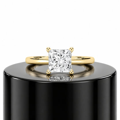 2ct Princess Solitaire Ring