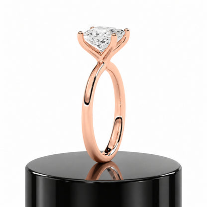 2ct Princess Solitaire Ring