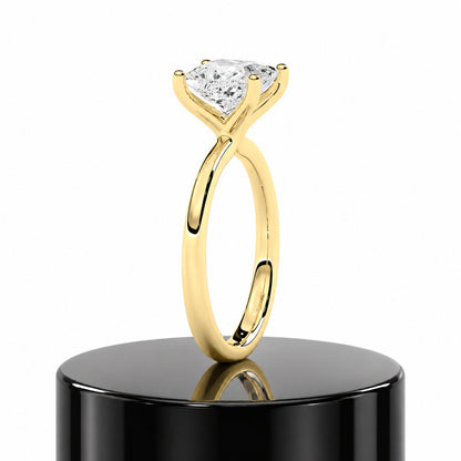 2ct Princess Solitaire Ring