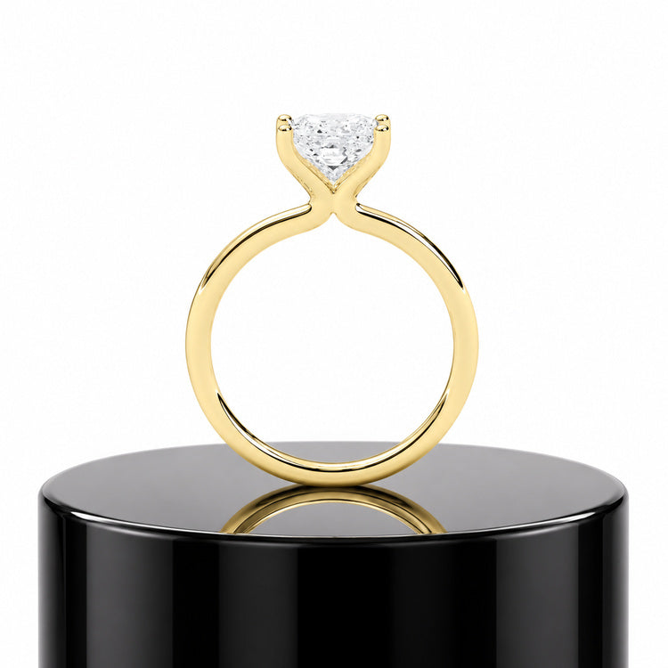 2ct Princess Solitaire Ring