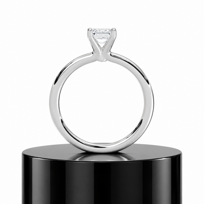 Emerald Solitaire Ring