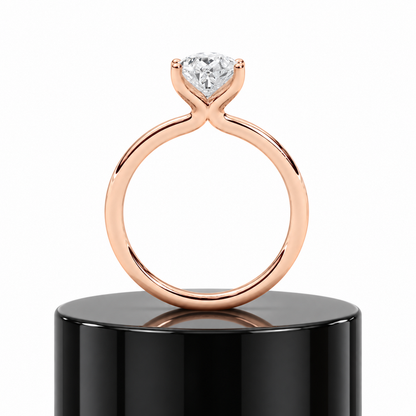 2ct Pear Solitaire Ring