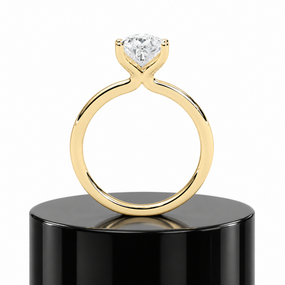 2ct Pear Solitaire Ring