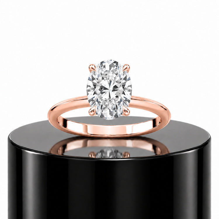 2ct Oval Solitaire Ring