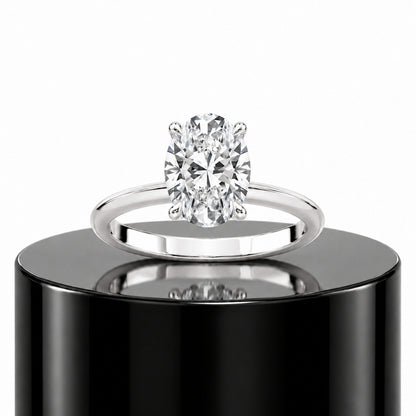 2ct Oval Solitaire Ring