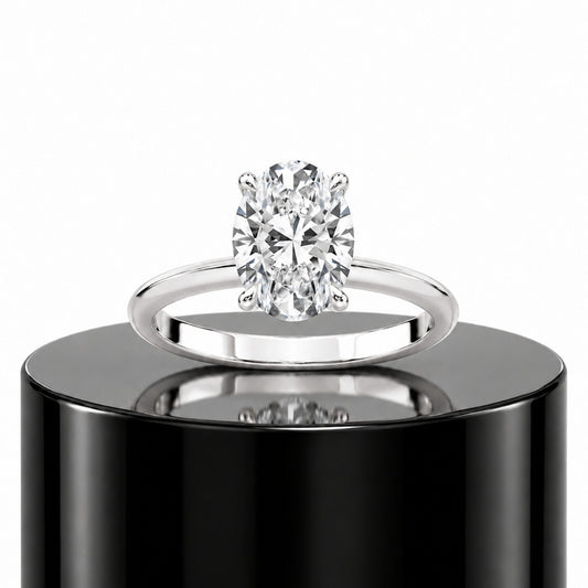 2ct Oval Solitaire Ring