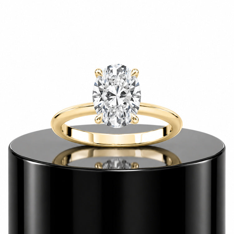 2ct Oval Solitaire Ring