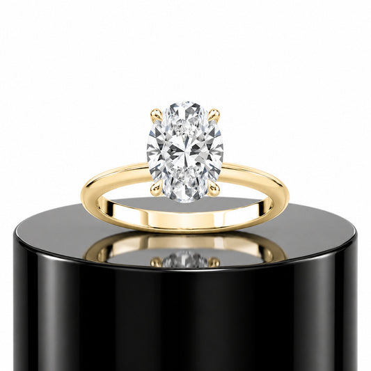2ct Oval Solitaire Ring