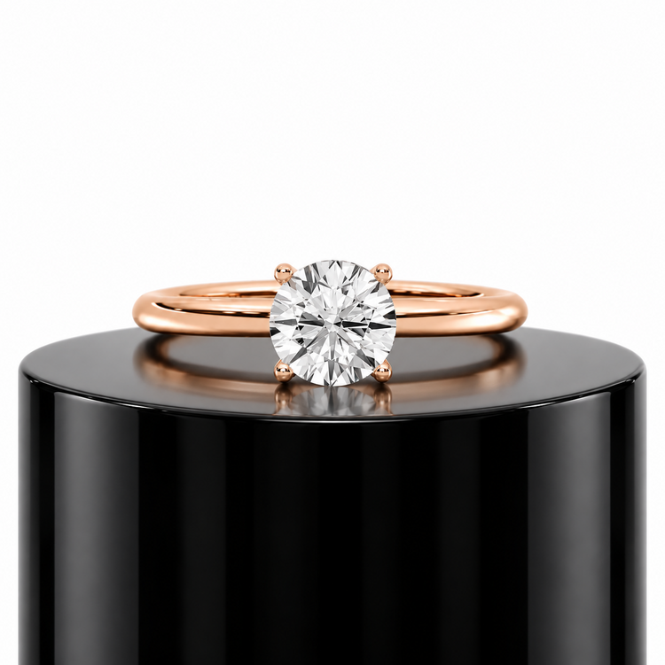 Round Solitaire Ring