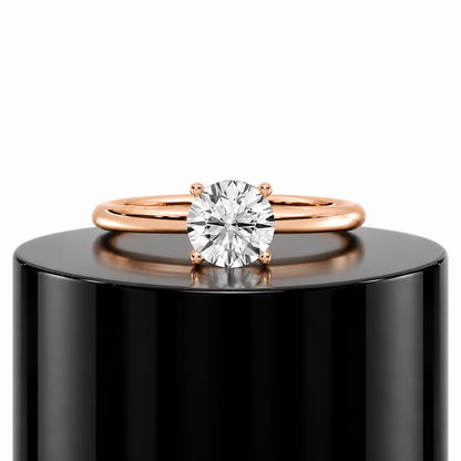 Round Solitaire Ring