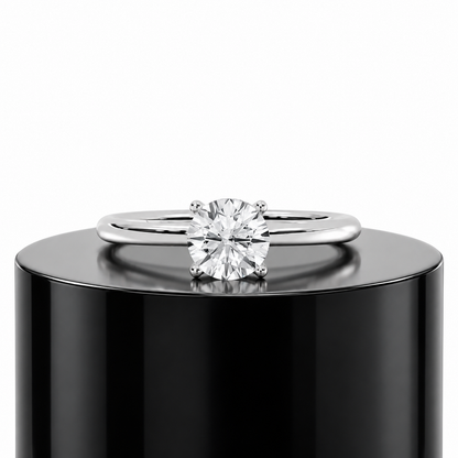 Round Solitaire Ring