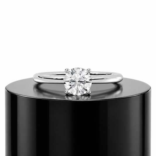 Round Solitaire Ring
