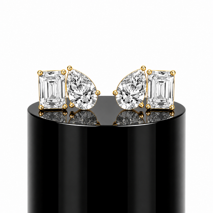 Toi et Moi Diamond Studs