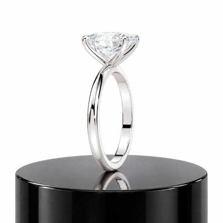 2ct Oval Solitaire Ring