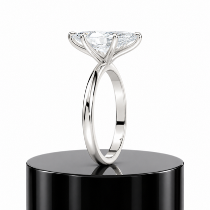 2ct Marquise Solitaire Ring