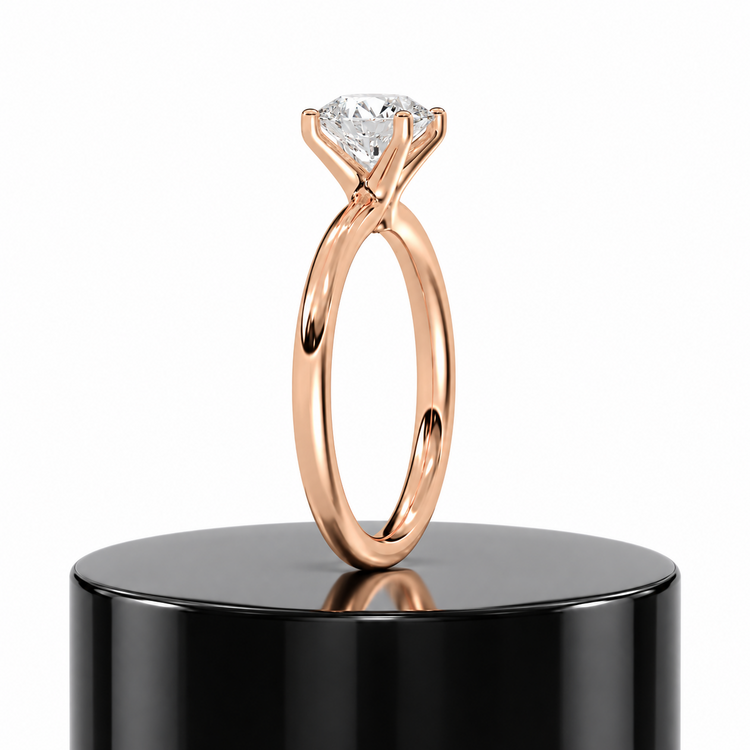 Round Solitaire Ring