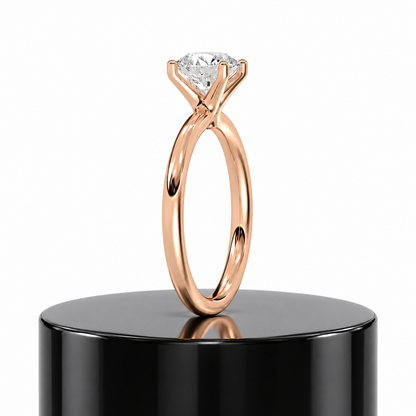 Round Solitaire Ring