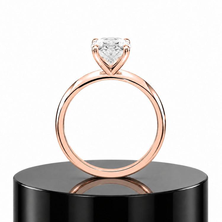 2ct Oval Solitaire Ring