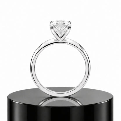 2ct Oval Solitaire Ring