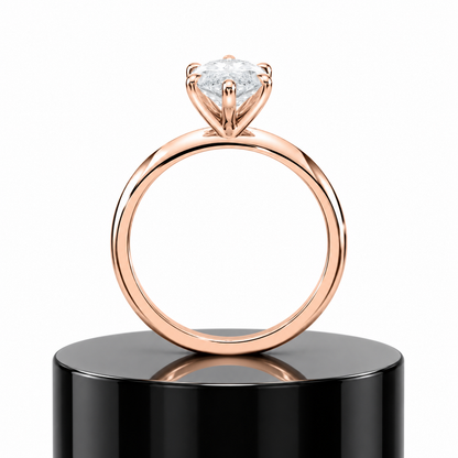 2ct Marquise Solitaire Ring