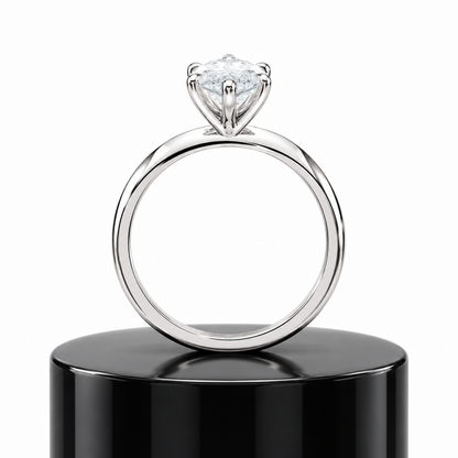 2ct Marquise Solitaire Ring