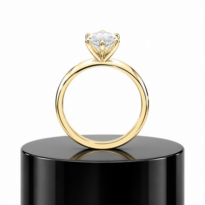 2ct Marquise Solitaire Ring
