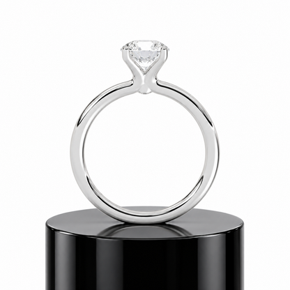 Round Solitaire Ring