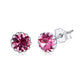 Round Birthstone Earrings