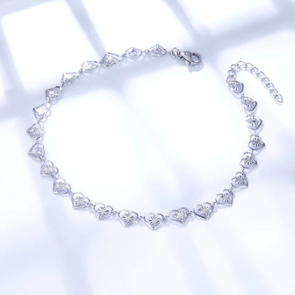 Heart Link Anklet