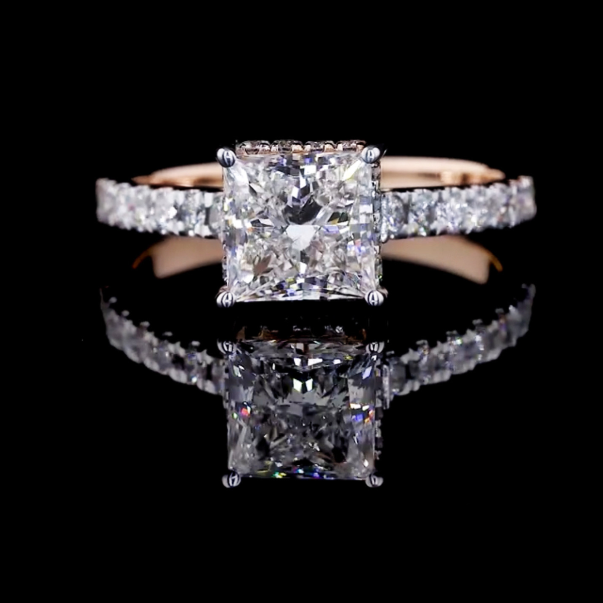 Princess Ring F COLOUR VVS2
