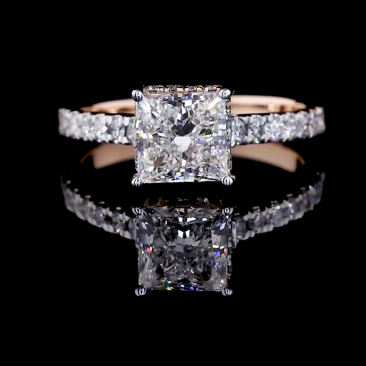 Princess Ring F COLOUR VVS2