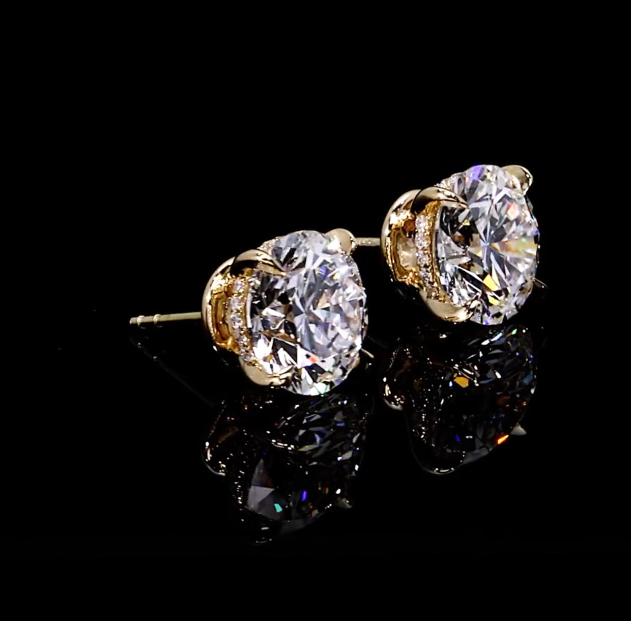 Diamond Studs + Cluster